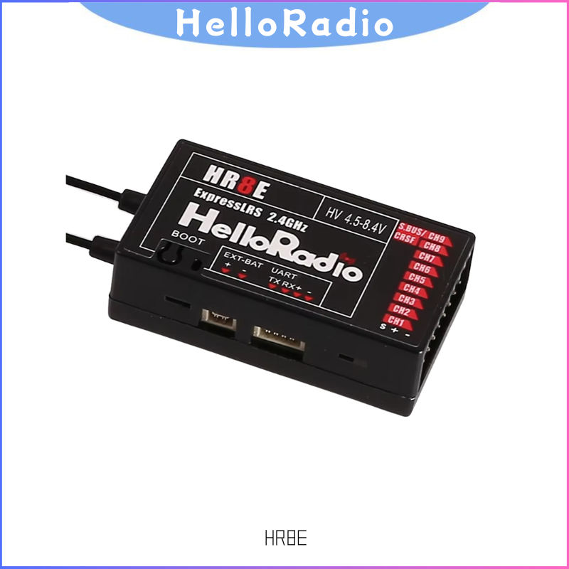 Drone Kit Long Range - HelloRadio HR8E ELRS RC 비행기 고정