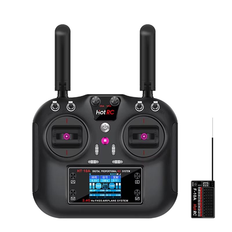 Drone Kit Beginner - HOTRC HT-10A 2.4Ghz 10CH 원격 제어