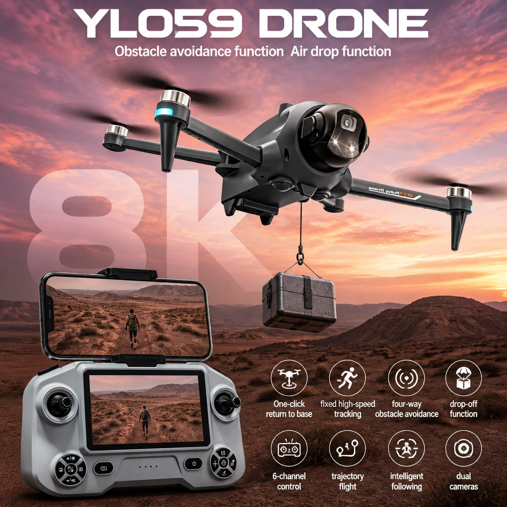 Drone Kit Long Range - 포텐식 드론 GPS 자동 복귀 장애물