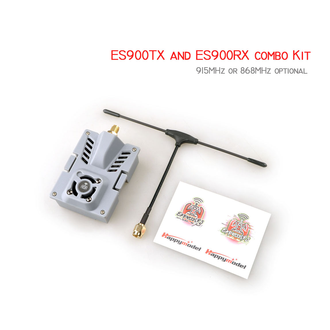 Drone Kit Racing - Happymodel RC ELRS 마이크로 ES900RX(수신기) ES900TX(모듈)