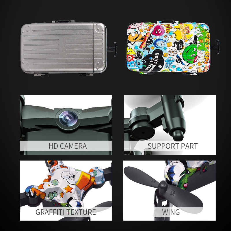 전문가용 접이식 쿼드콥터 RC 드론, DH120 미니  - Drone Kit Tricopter 리뷰 및 가격